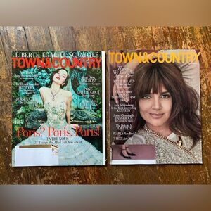 Town & Country Magazines Summer/Sept 2024 Katie Holmes Cover